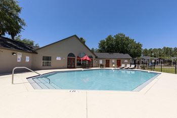 Swimming pool with sundeck
